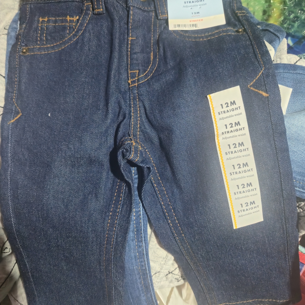 Cat & Jack Dark Blue Kids Jeans